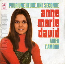 [Pochette de Pour une heure, une seconde (Anne-Marie DAVID)]