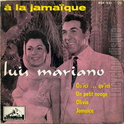 [Pochette de  la Jamaque (Luis MARIANO)]