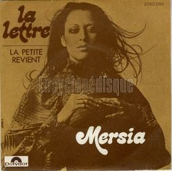 [Pochette de La lettre (MERSIA)]