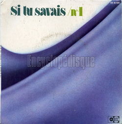 [Pochette de Si tu savais N 1 (Les PETITS CHANTEURS D’ASNIRES)]