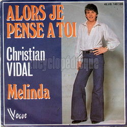 [Pochette de Alors, je pense  toi (Christian VIDAL)]