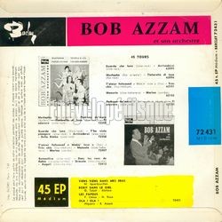 [Pochette de Viens, viens dans mes bras (Bob AZZAM) - verso]