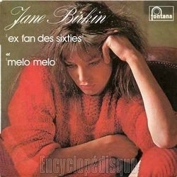 [Pochette de Ex fan des sixties / Mlo mlo (Jane BIRKIN)]