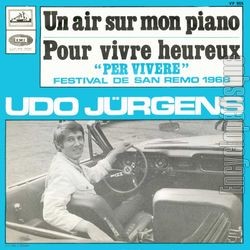 [Pochette de Un air sur mon piano (Udo JRGENS)]