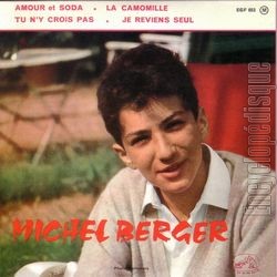 [Pochette de Amour et soda (Michel BERGER)]