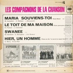 [Pochette de Maria, souviens-toi (Les COMPAGNONS DE LA CHANSON) - verso]