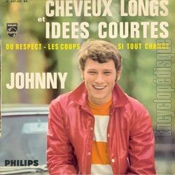 [Pochette de Cheveux longs et ides courtes - 24me srie (Johnny HALLYDAY)]