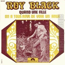 [Pochette de Roy BLACK -  Quand une fille  (Les FRANCOPHILES)]