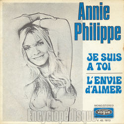 [Pochette de Je suis  toi (Annie PHILIPPE)]