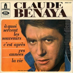 [Pochette de  quoi servent les souvenirs (Claude BENAYA)]