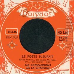 [Pochette de Le pote pleurait (Les COMPAGNONS DE LA CHANSON)]