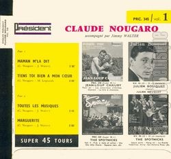 [Pochette de Maman m’l’a dit (Claude NOUGARO) - verso]