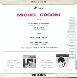 [Pochette de Ce monde - 3me srie (Michel COGONI) - verso]