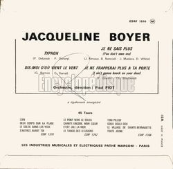 [Pochette de Typhon (Jacqueline BOYER) - verso]