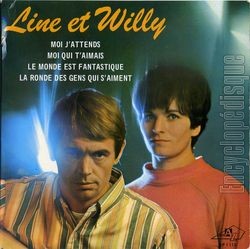 [Pochette de Moi j’attends (LINE ET WILLY)]