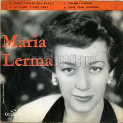 [Pochette de Viens contre mon paule (Maria LERMA)]