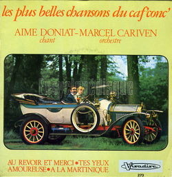 [Pochette de Les plus belles chansons du Caf’conc (Aim DONIAT et Marcel CARIVEN)]