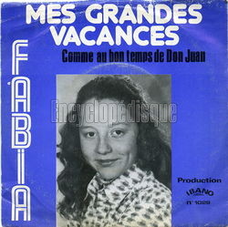 [Pochette de Mes grandes vacances (FABIA)]