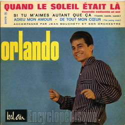 [Pochette de Quand le soleil tait l (ORLANDO)]