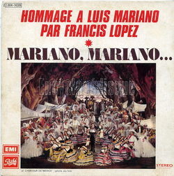 [Pochette de Mariano, Mariano… (Francis LOPEZ)]