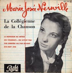 [Pochette de Le monsieur du mtro (Marie-Jose NEUVILLE)]