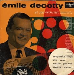 [Pochette de La cumparsita (mile DECOTTY)]