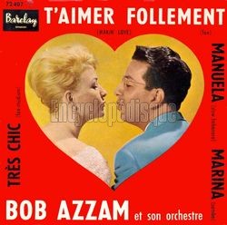 [Pochette de T’aimer follement (Bob AZZAM)]