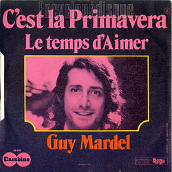 [Pochette de C’est la Primavera (Guy MARDEL) - verso]