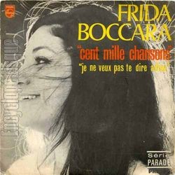 [Pochette de Cent mille chansons (Frida BOCCARA)]