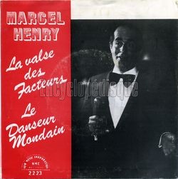 [Pochette de La valse des facteurs (Marcel HENRY) - verso]