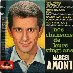 [Pochette de Adieu Venise provenale (Marcel AMONT)]