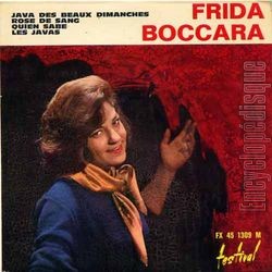 [Pochette de Java des beaus dimanches (Frida BOCCARA)]