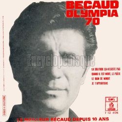 [Pochette de Bcaud Olympia  70 (Gilbert BCAUD)]