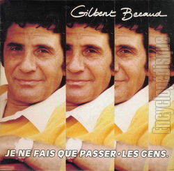 [Pochette de Je ne fais que passer (Gilbert BCAUD)]