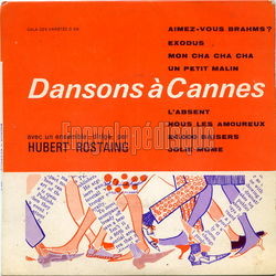 [Pochette de Dansons  Cannes (Hubert ROSTAING)]