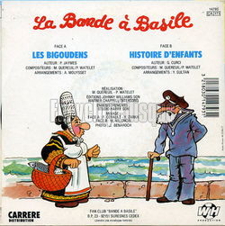 [Pochette de Les Bigoudens (La BANDE  BASILE) - verso]