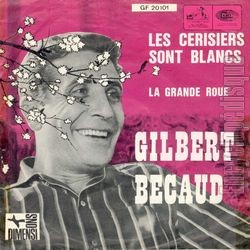 [Pochette de Les cerisiers sont blancs (Gilbert BCAUD)]