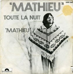 [Pochette de Toute la nuit (MATHIEU (2))]