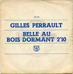 [Pochette de Belle au bois dormant (Gilles PERRAULT)]