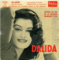 [Pochette de Les gitans - N12 (DALIDA)]