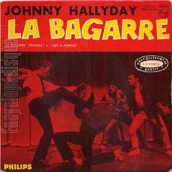 [Pochette de La bagarre (Johnny HALLYDAY)]