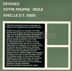 [Pochette de Devenez votre propre idole avec le D.T. 5500 (COMPILATION)]