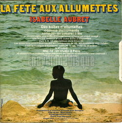 [Pochette de Un enfant dansait (Isabelle AUBRET) - verso]