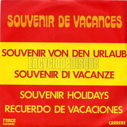 [Pochette de Souvenir de vacances (DON GERARDO AND I. PRIMATI)]