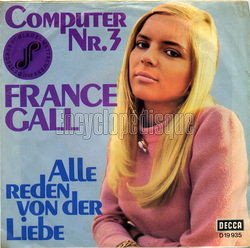 [Pochette de Computer Nr.3 (France GALL)]