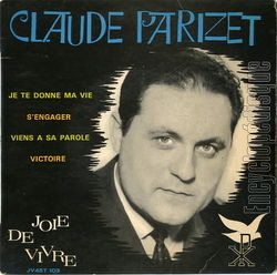 [Pochette de Je te donne ma vie (Claude PARIZET)]