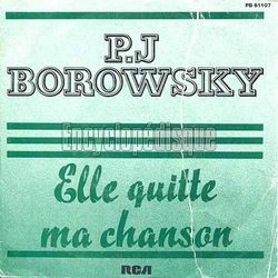 [Pochette de Elle quitte ma chanson (Paul-Jean BOROWSKY)]