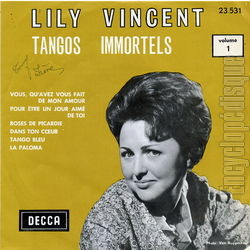 [Pochette de Tangos immortels - volume 1 (Lily VINCENT)]