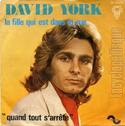 [Pochette de La fille qui est dans la rue (David YORK)]