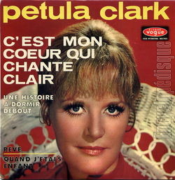 [Pochette de C’est mon cœur qui chante clair (Petula CLARK)]